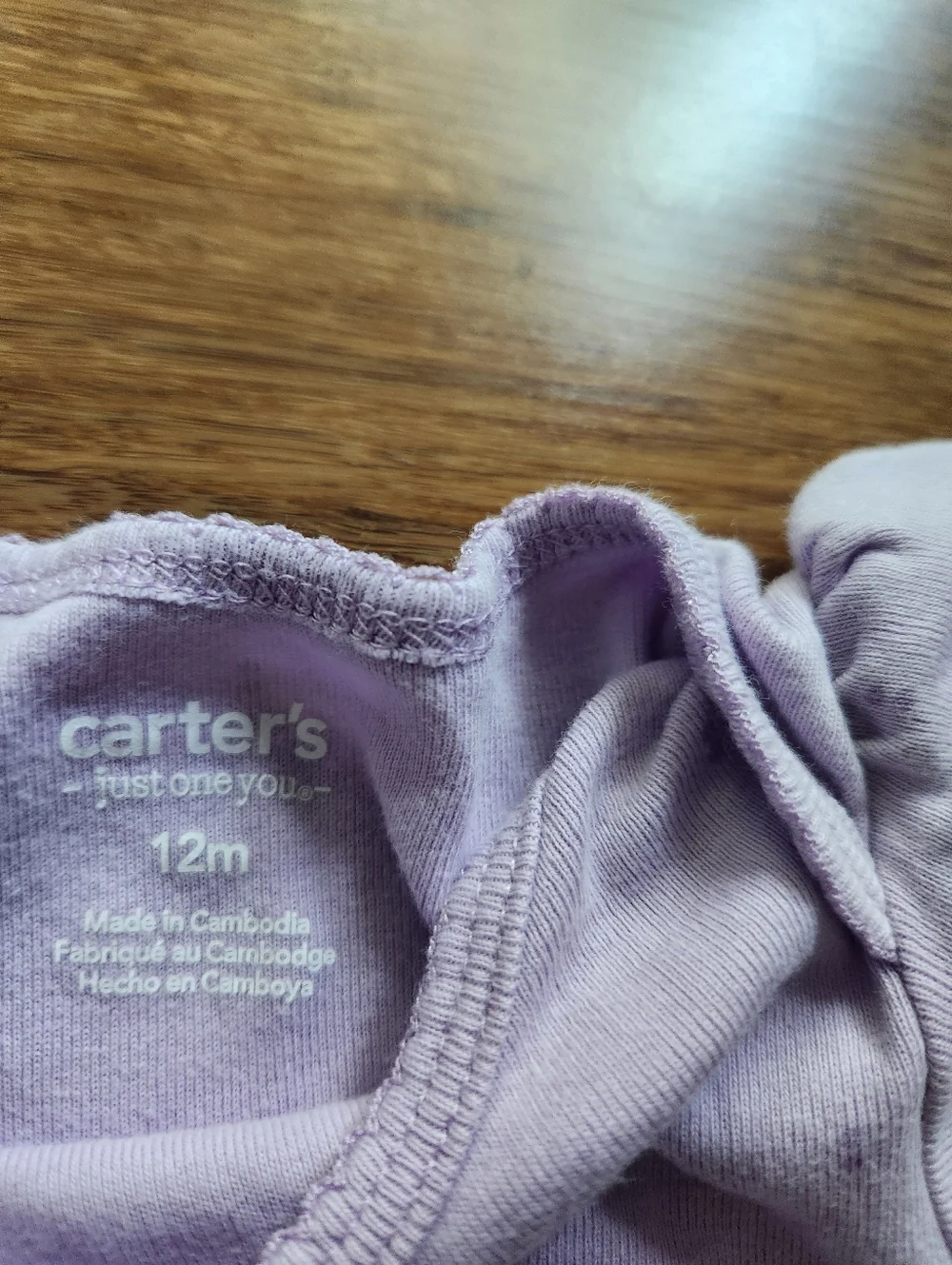 Carter's Baby Girls Short Sleeve Bodysuit And Pants Sets-Purple, Green, 12 Month